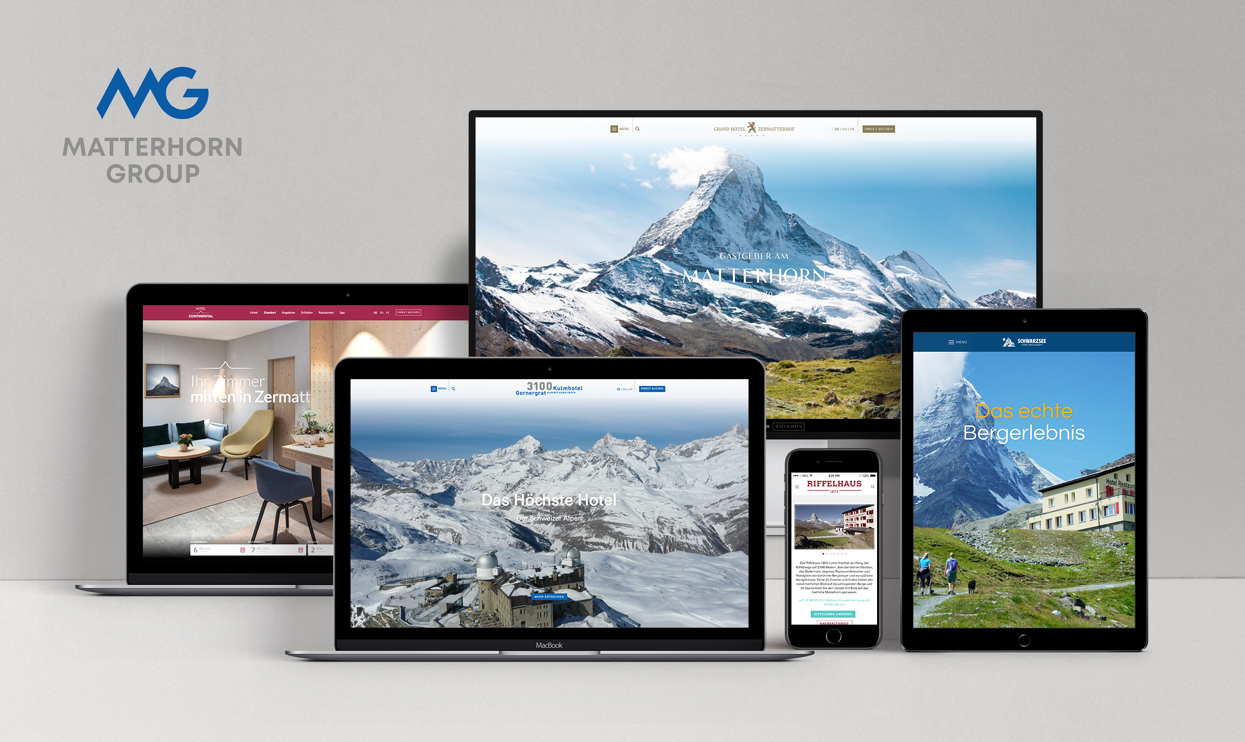 MATTERHORN GROUP WEBSITES
